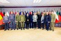 Delegacja Komisji Obrony Narodowej w Brukseli.